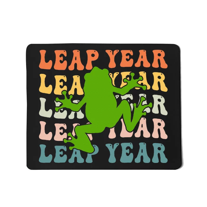 leap frog leap day 2024 Mousepad