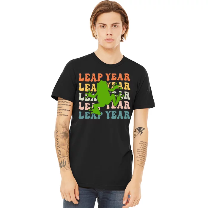 leap frog leap day 2024 Premium T-Shirt