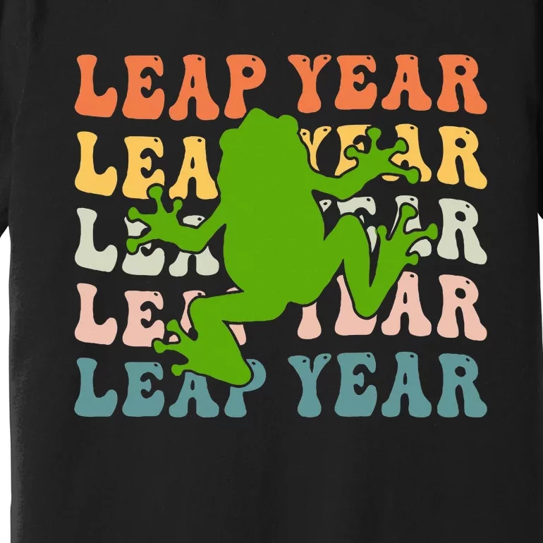 leap frog leap day 2024 Premium T-Shirt