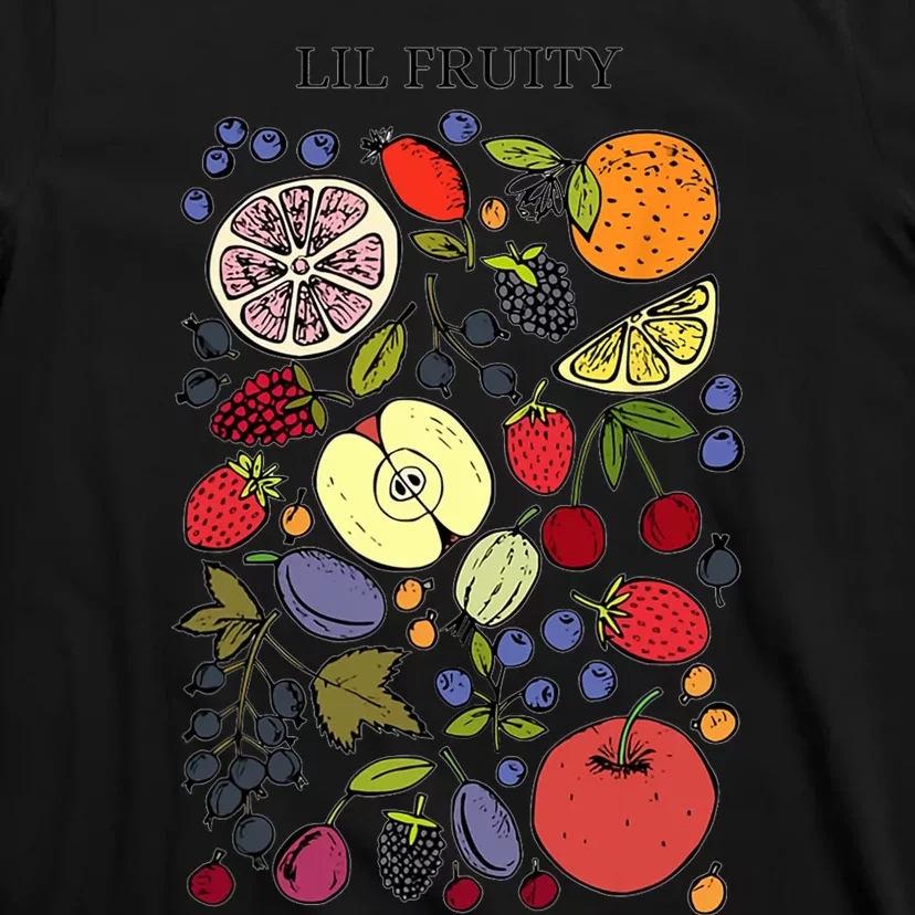 Lil Fruity LGBTQ Fruits Subtle Lesbian LGBTQ Pride Month T-Shirt