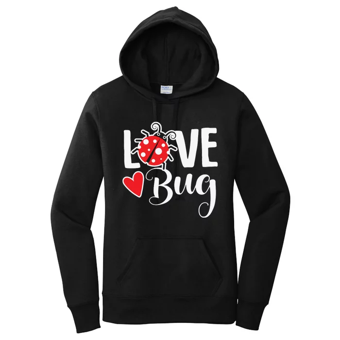 Ladybug Funny Love Bug Women's Pullover Hoodie