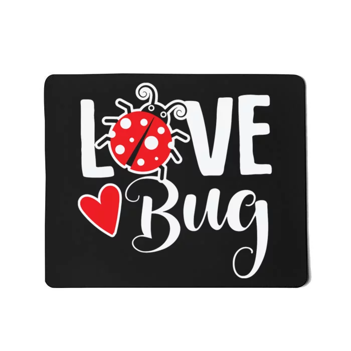 Ladybug Funny Love Bug Mousepad