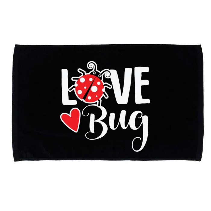 Ladybug Funny Love Bug Microfiber Hand Towel