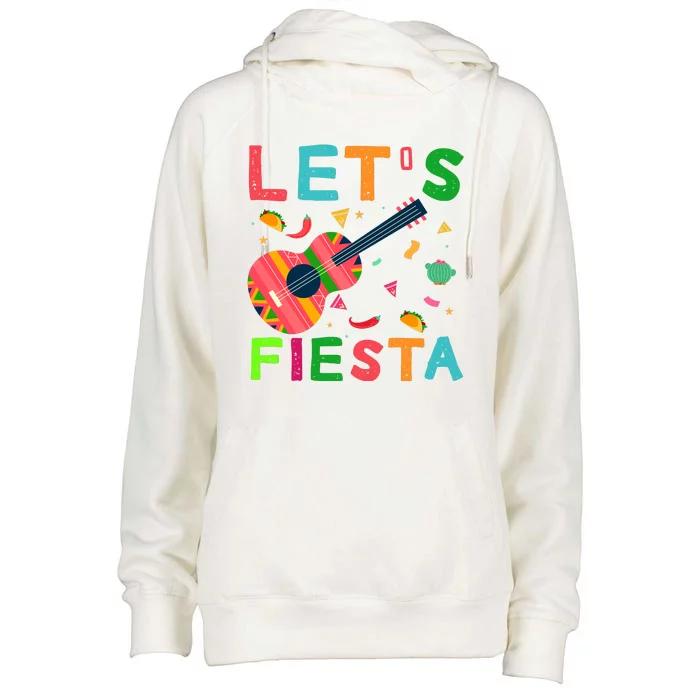 Lets Fiesta Womens Funnel Neck Pullover Hood