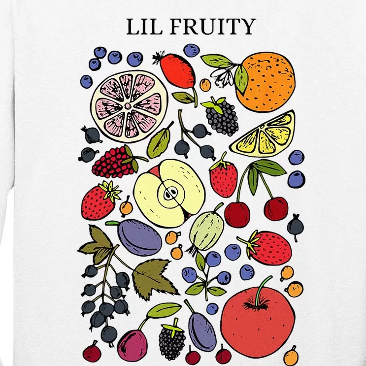 Lil Fruity LGBTQ Fruits Subtle Lesbian LGBTQ Pride Month Long Sleeve Shirt