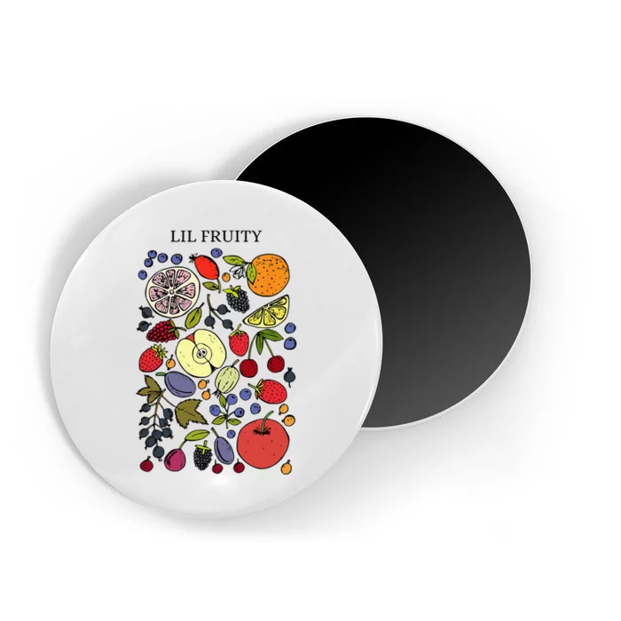 Lil Fruity LGBTQ Fruits Subtle Lesbian LGBTQ Pride Month Magnet