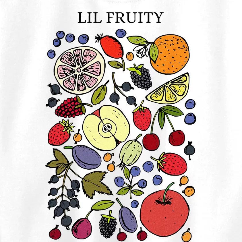 Lil Fruity LGBTQ Fruits Subtle Lesbian LGBTQ Pride Month Kids Sweatshirt