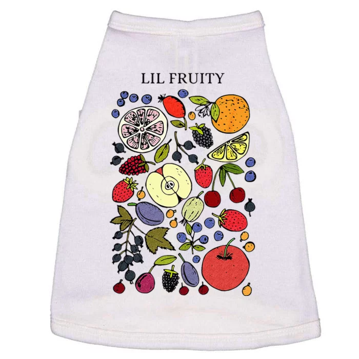 Lil Fruity LGBTQ Fruits Subtle Lesbian LGBTQ Pride Month Doggie Tank