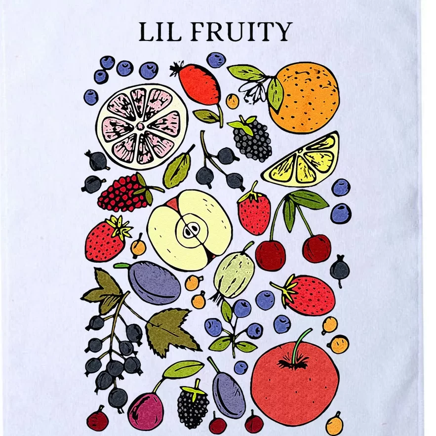 Lil Fruity LGBTQ Fruits Subtle Lesbian LGBTQ Pride Month Platinum Collection Golf Towel