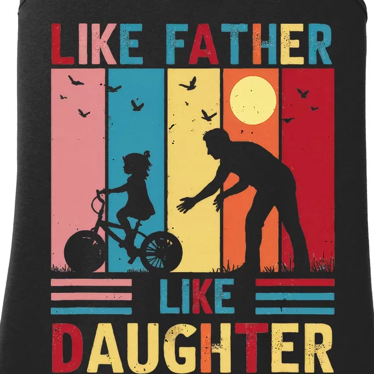 Like Father Like Daughter Oh Crap FatherS Day Ladies Essential Tank