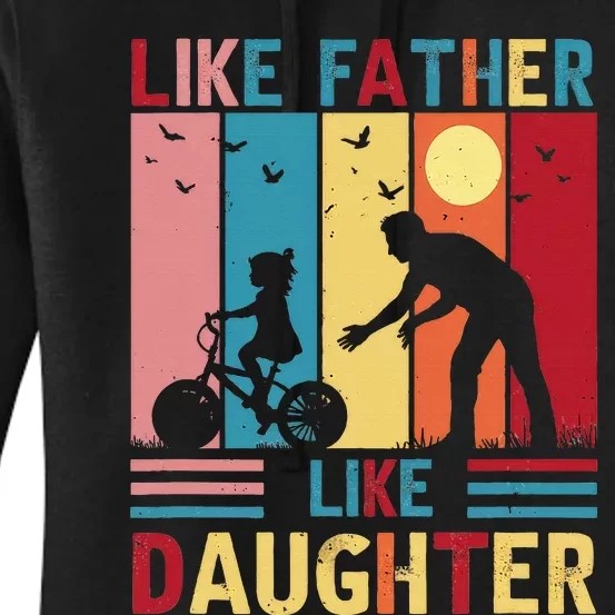 Like Father Like Daughter Oh Crap FatherS Day Women's Pullover Hoodie