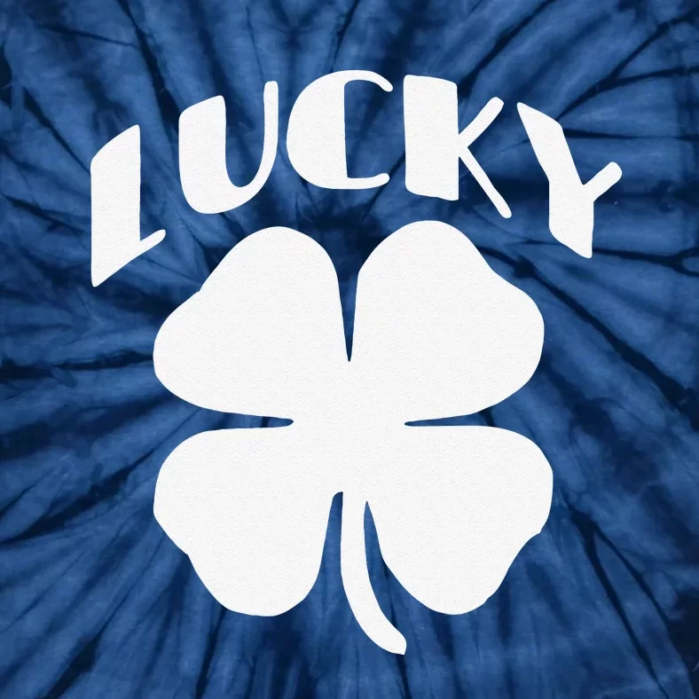 LUCKY Four Leaf Clover Saint Patrick's Day Special Edition Tie-Dye T-Shirt