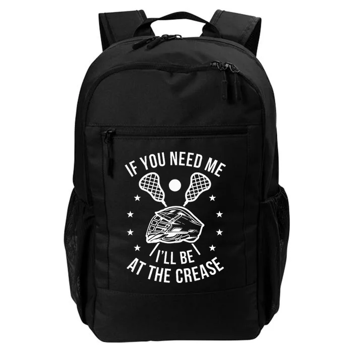 Lacrosse Funny Lax Player Goalie Daily Commute Backpack