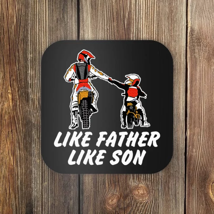 Like Father Like Son Dirt Bike Riding Motocross Coaster