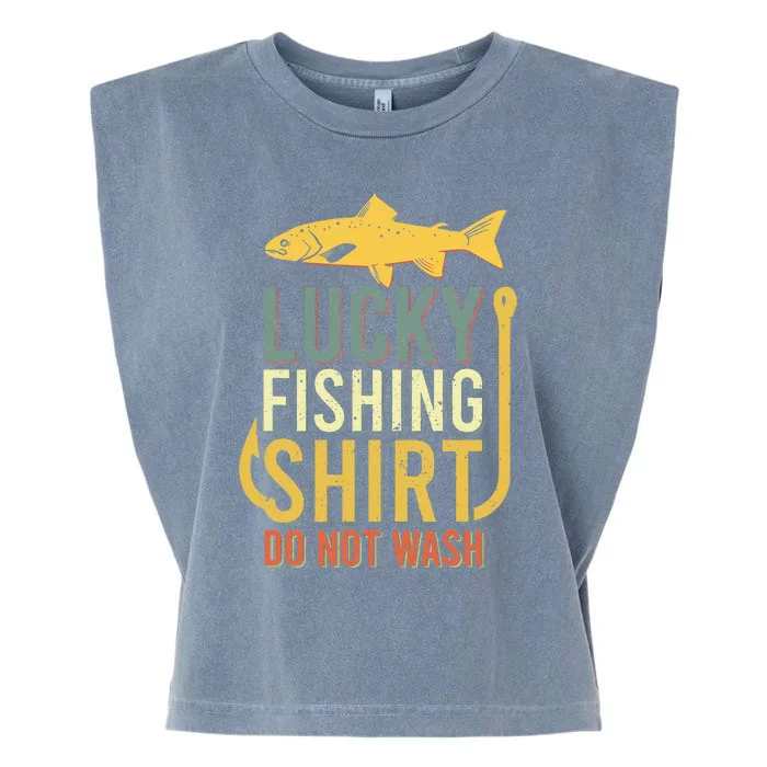 Lucky Fishing Garment-Dyed Women's Muscle Tee