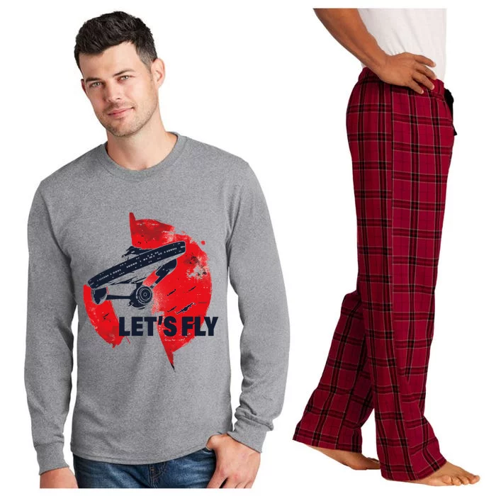 Lets Fly Long Sleeve Pajama Set