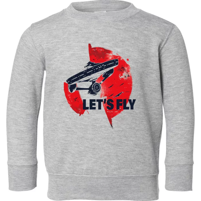 Lets Fly Toddler Sweatshirt