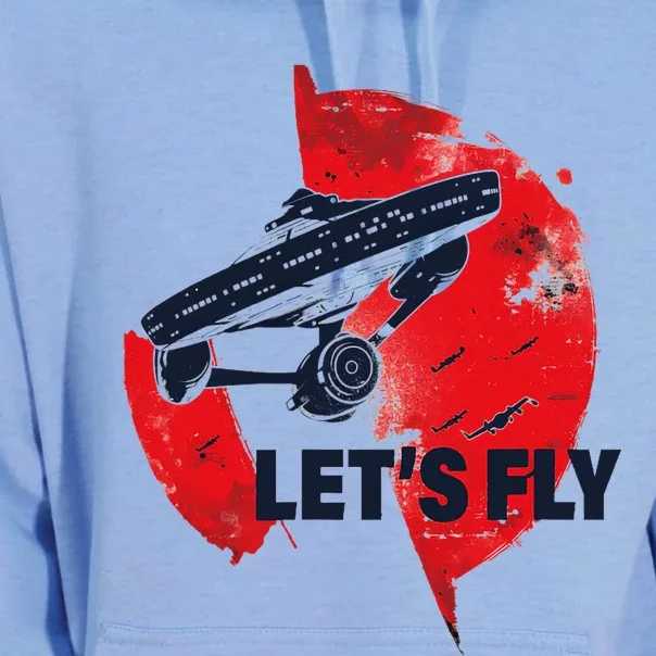 Lets Fly Unisex Surf Hoodie