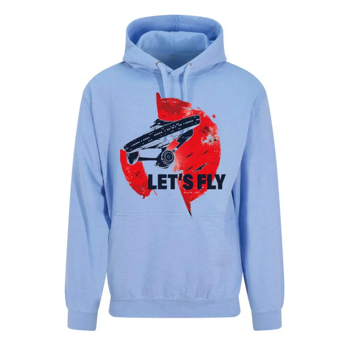 Lets Fly Unisex Surf Hoodie