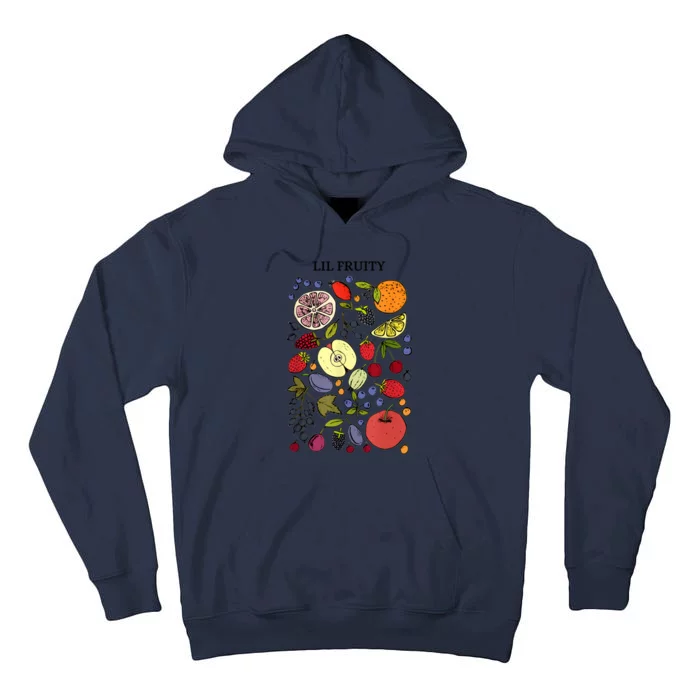 Lil Fruity LGBTQ Fruits Subtle Lesbian LGBTQ Pride Month Tall Hoodie