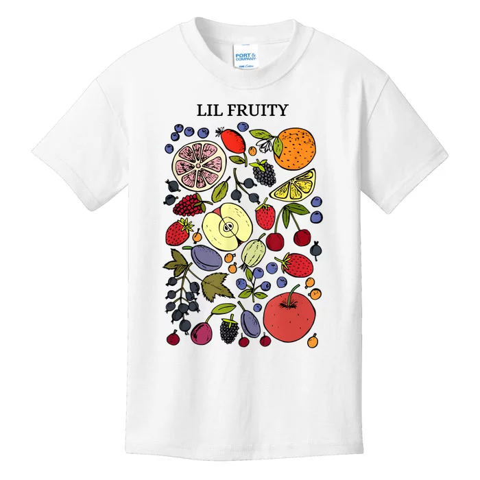 Lil Fruity LGBTQ Fruits Subtle Lesbian LGBTQ Pride Month Kids T-Shirt