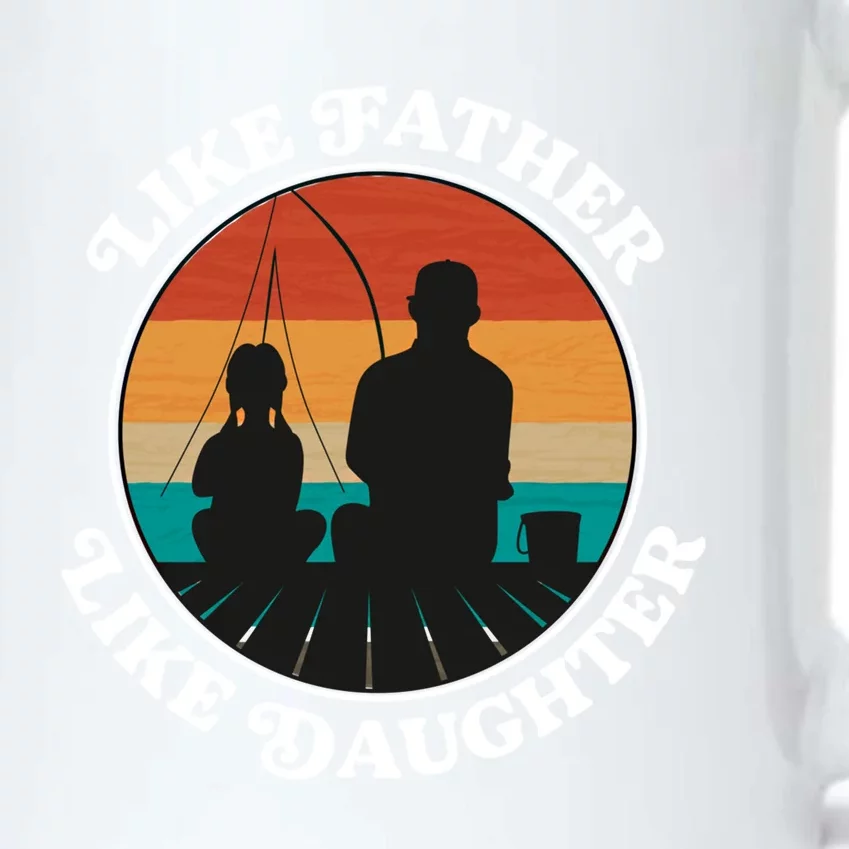 Like Father Like Daughter Meaningful Gift Family Fishing Trip Cute Gift Black Color Changing Mug