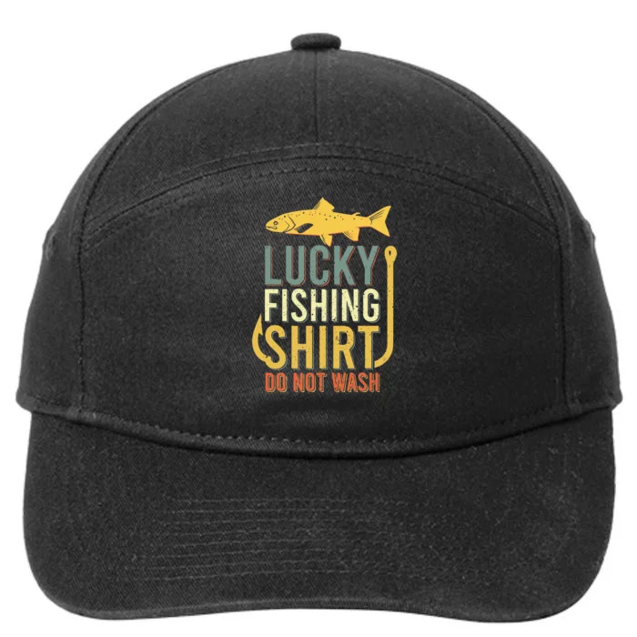 Lucky Fishing 7-Panel Snapback Hat