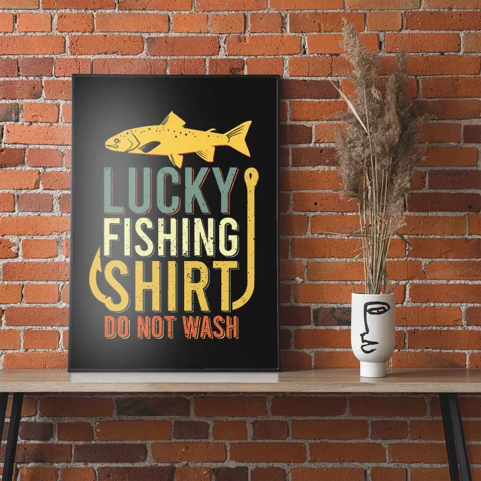 Lucky Fishing Poster