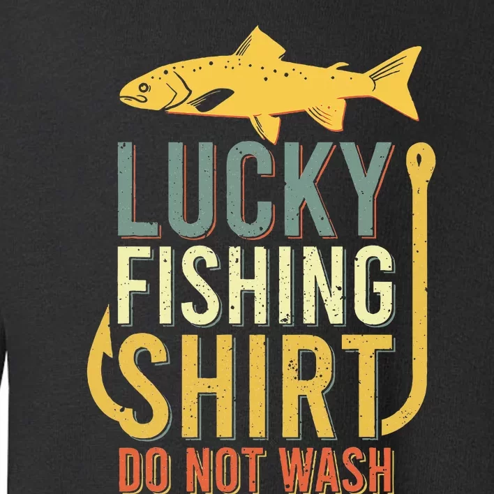 Lucky Fishing Toddler Sweatshirt