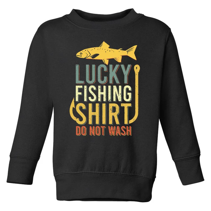 Lucky Fishing Toddler Sweatshirt