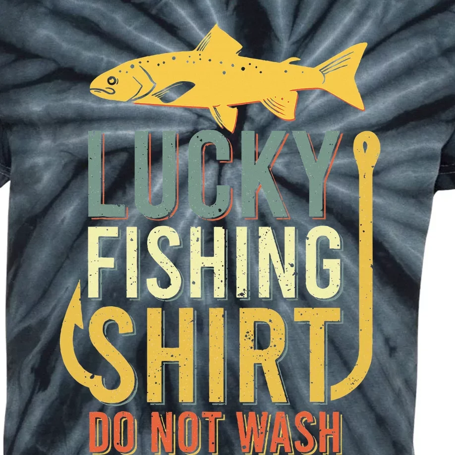 Lucky Fishing Kids Tie-Dye T-Shirt