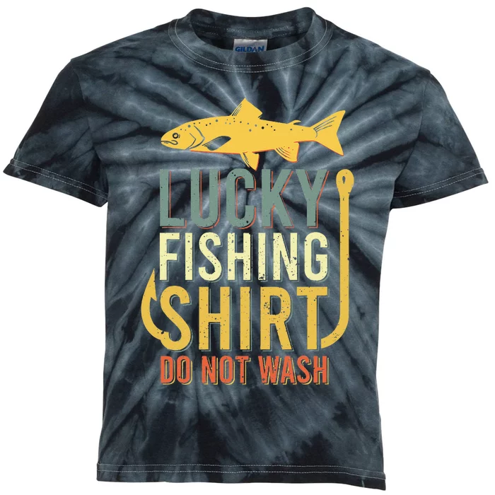 Lucky Fishing Kids Tie-Dye T-Shirt