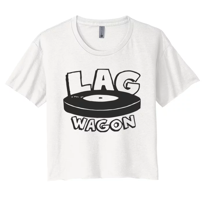 Lagwagon1989 Fatwagon Women's Crop Top Tee