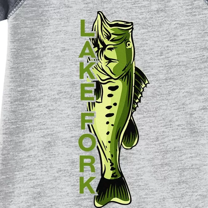 Lake Fork Largemouth Bass Fishing For Texas Fishermen Infant Baby Jersey Bodysuit