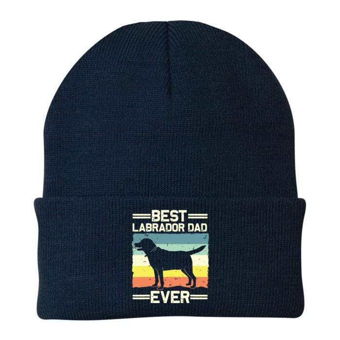 Labrador For Men Dad Black Lab Yellow Labrador Retriever Knit Cap Winter Beanie