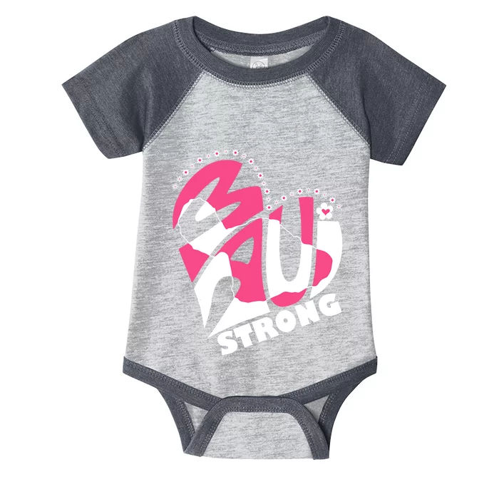 Love For Maui Hawaii Heart Flowers Ocean Beaches Strong Infant Baby Jersey Bodysuit