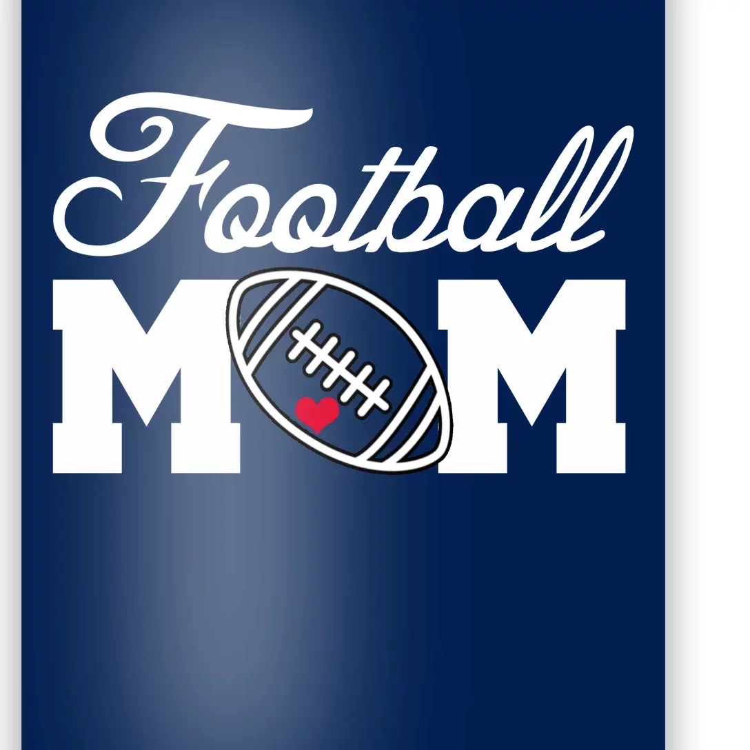 Love Football Mom Cute Gameday Poster