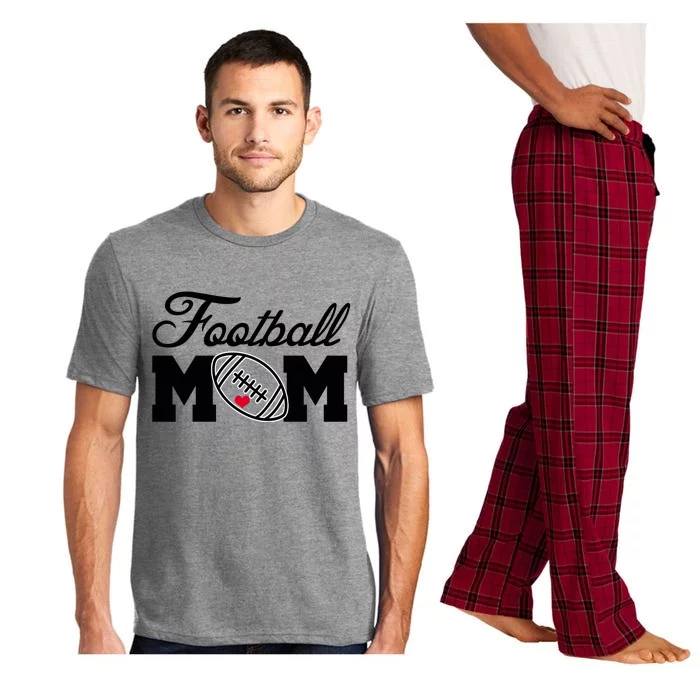 Love Football Mom Cute Gameday Pajama Set