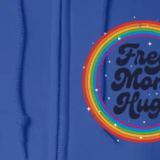 Lgbtq Free Mom Hugs Pride Lgbt Ally Rainbow MotherS Day Gift Full Zip Hoodie