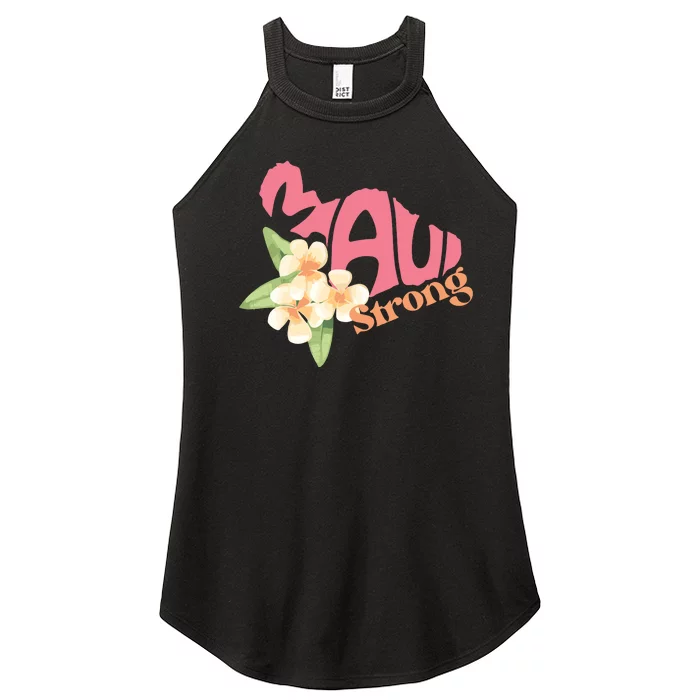 Lahaina Fires Maui Wildfire Relief Maui Strong Women’s Perfect Tri Rocker Tank