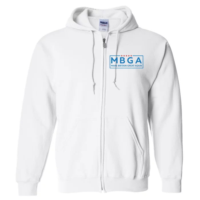 Laurence Fox Mbga Make Britain Great Again Full Zip Hoodie