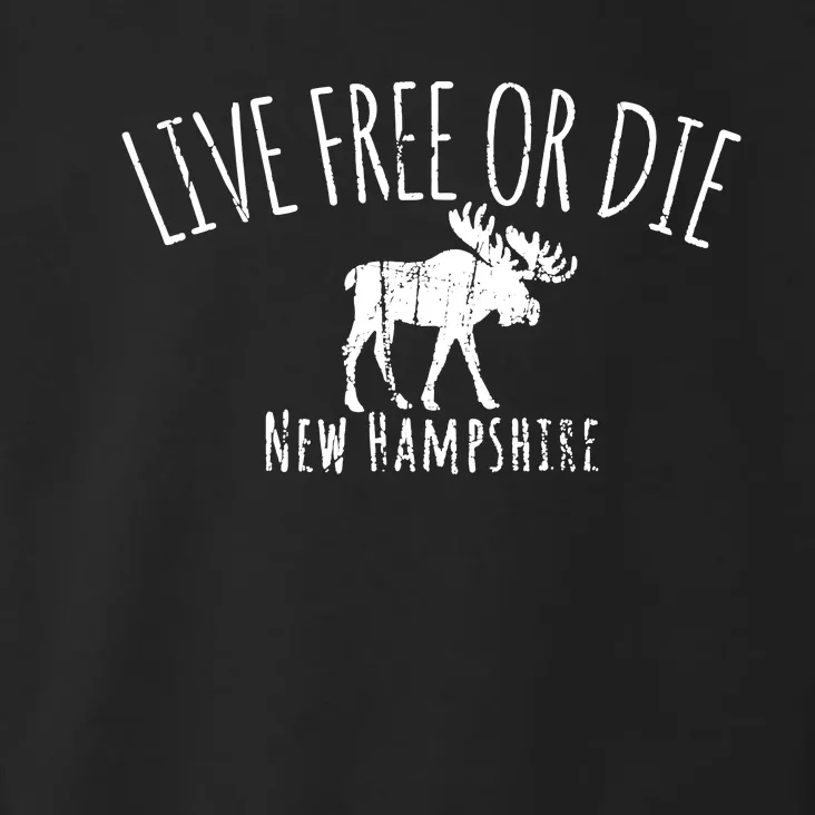 Live Free Or Die New Hampshire Toddler Hoodie