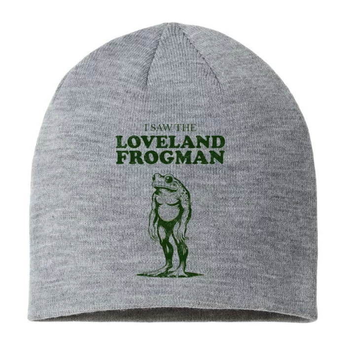 Loveland Frogman Ohio Tourist Visitor 8 1/2in Sustainable Knit Beanie