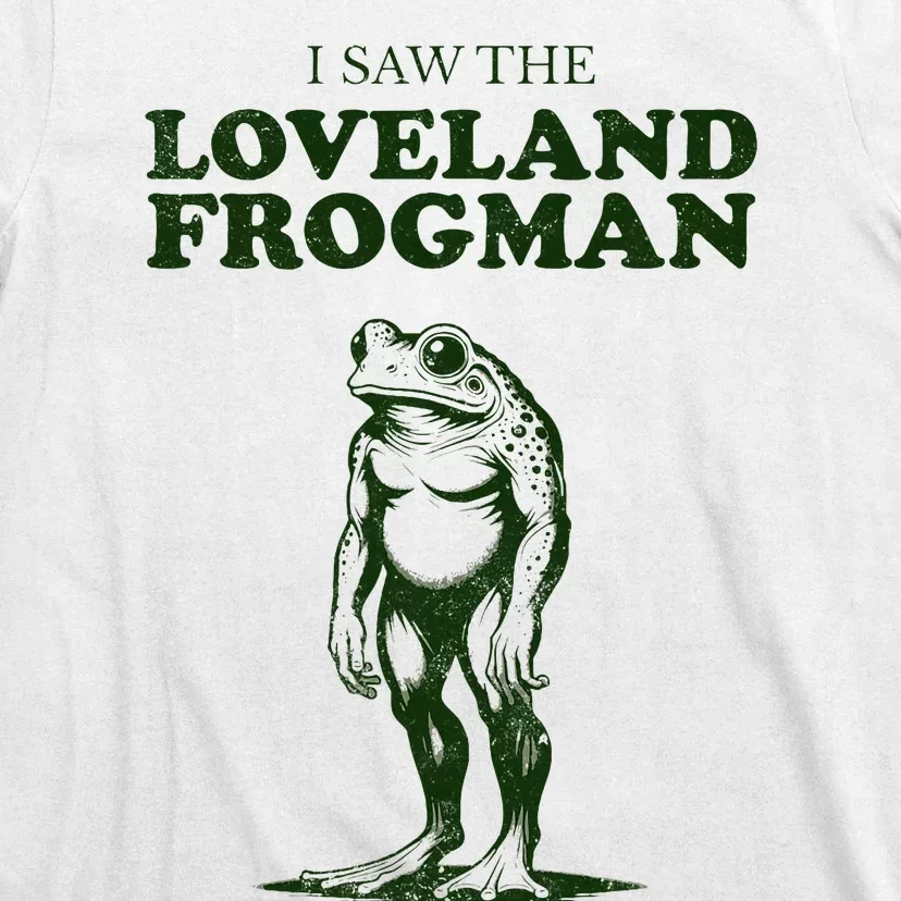 Loveland Frogman Ohio Tourist Visitor T-Shirt