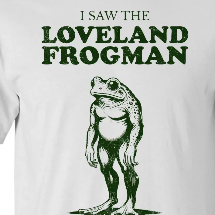 Loveland Frogman Ohio Tourist Visitor Tall T-Shirt