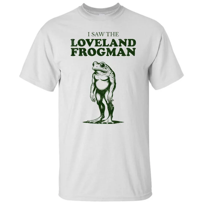 Loveland Frogman Ohio Tourist Visitor Tall T-Shirt