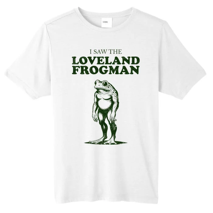 Loveland Frogman Ohio Tourist Visitor ChromaSoft Performance T-Shirt