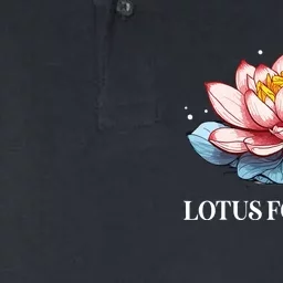 Lotus For Potus Kamala Harris President Campaign 2024 Softstyle Adult Sport Polo