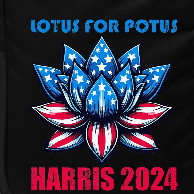 Lotus For Potus Harris 2024 Impact Tech Backpack