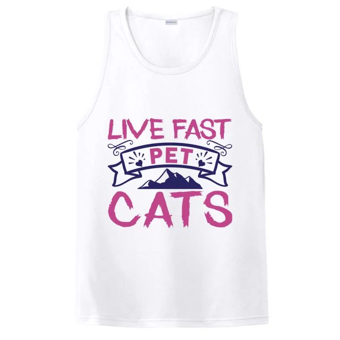 Live Fast Pet Cats Performance Tank